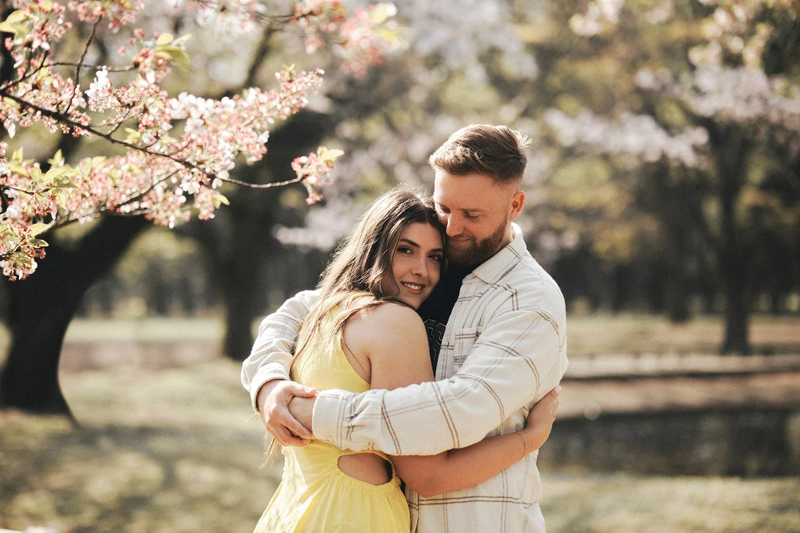 A Magical Cherry Blossom Proposal in Yoyogi Park: A Story of Love